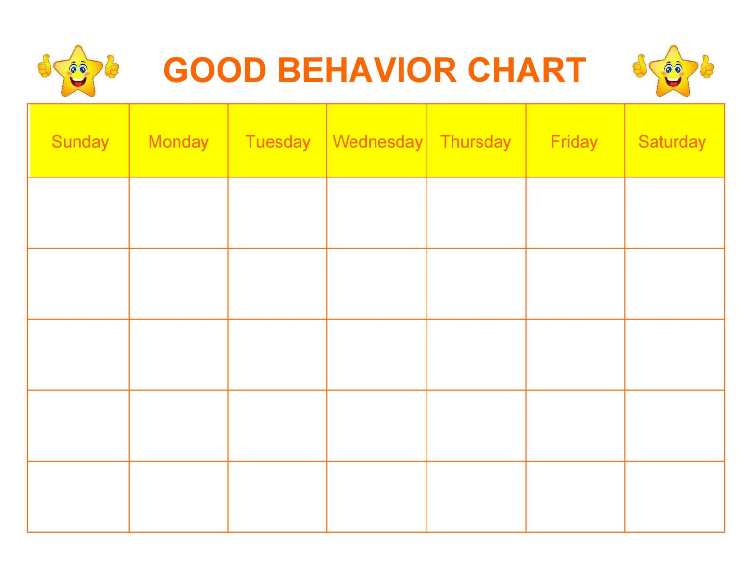 42 Printable Behavior Chart Templates For Kids TemplateLab 42-printable-behavior-chart-templates-for-kids-templatelab