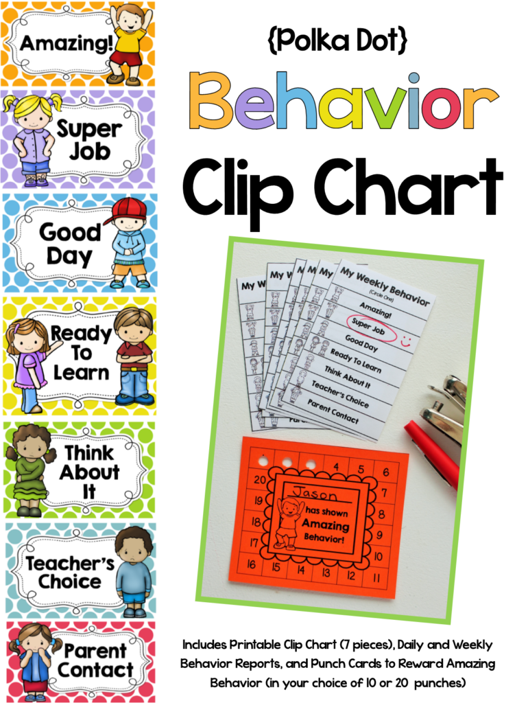 Behavior Clip Chart System And Another BIG SALE Clip Chart 