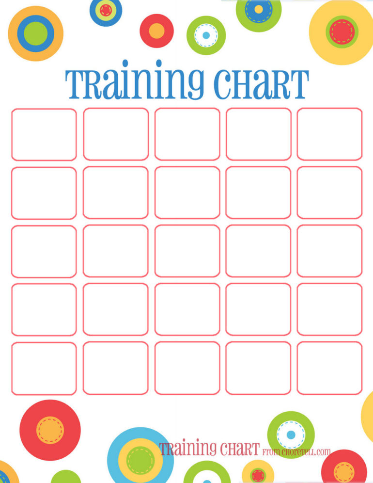 Dots Reward Charts Potty Training More Free Printable Downloads 