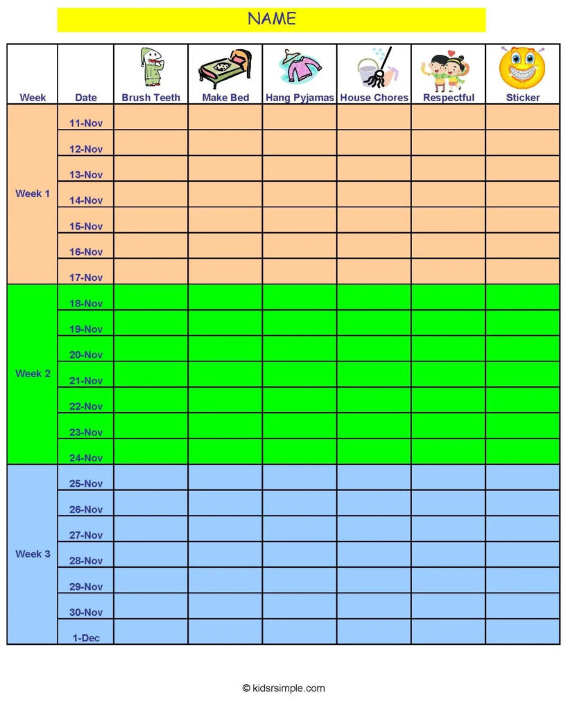 Getting Kids To Do Morning Routine Without Nagging Free Printables 