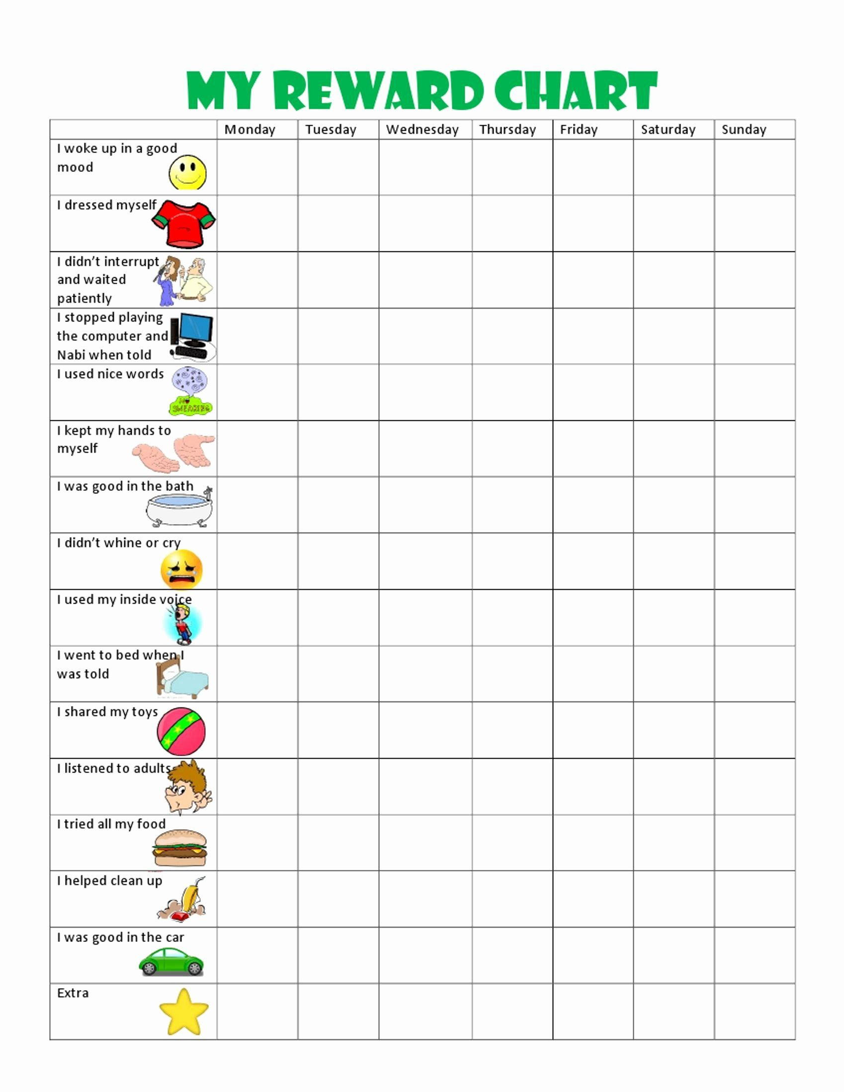 On Task Behavior Chart Beautiful Kids Behavior Chart This Behavior