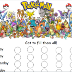 Pokemon Reward Chart Teaching Resources
