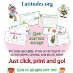 Printable Behavior Charts For Home School ACN Latitudes Behaviour