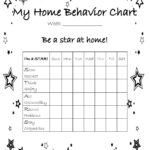 Printable Behavior Reward Chart Child Behavior Chart Behavior Chart