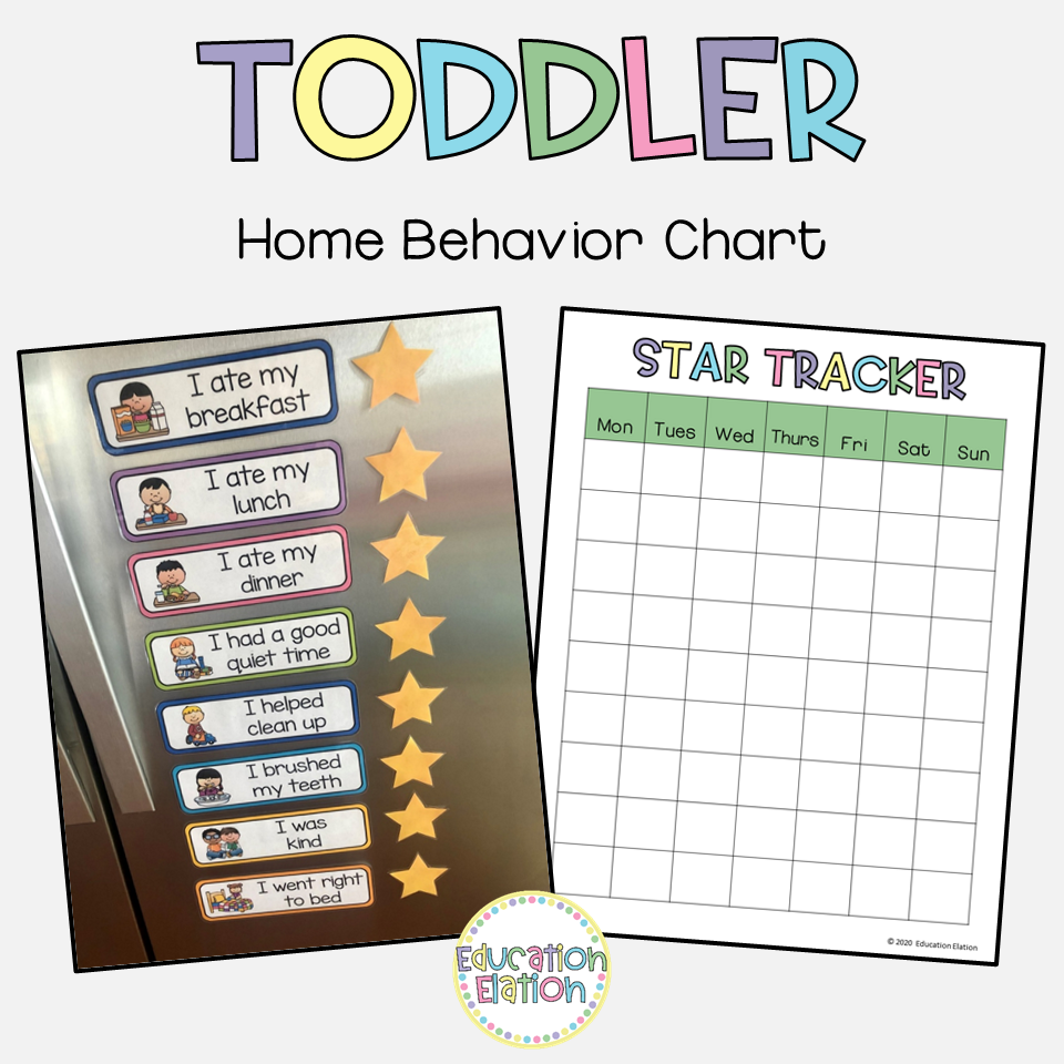 Toddler Home Behavior Chart Behaviour Chart Home Behavior Charts 